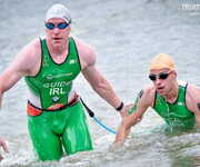Kazakhstanis entered the top 10 at the European Triathlon Cup 