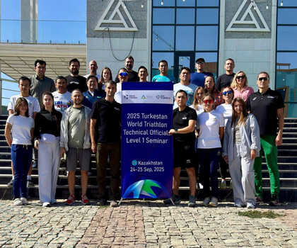 Семинар World Triathlon – Technical Officials Level 1, Туркестан
