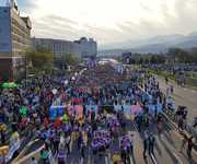 Kazakhstan Triathlon Federation and Tsesnabank personnel participated in VI Almaty marathon